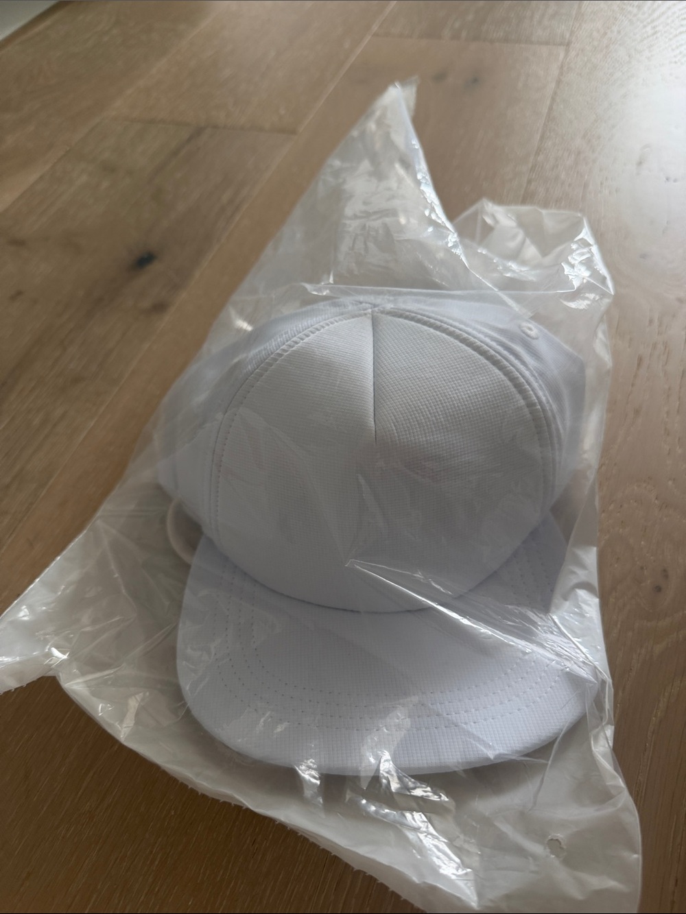 White Kids Baseball Cap - Unbranded